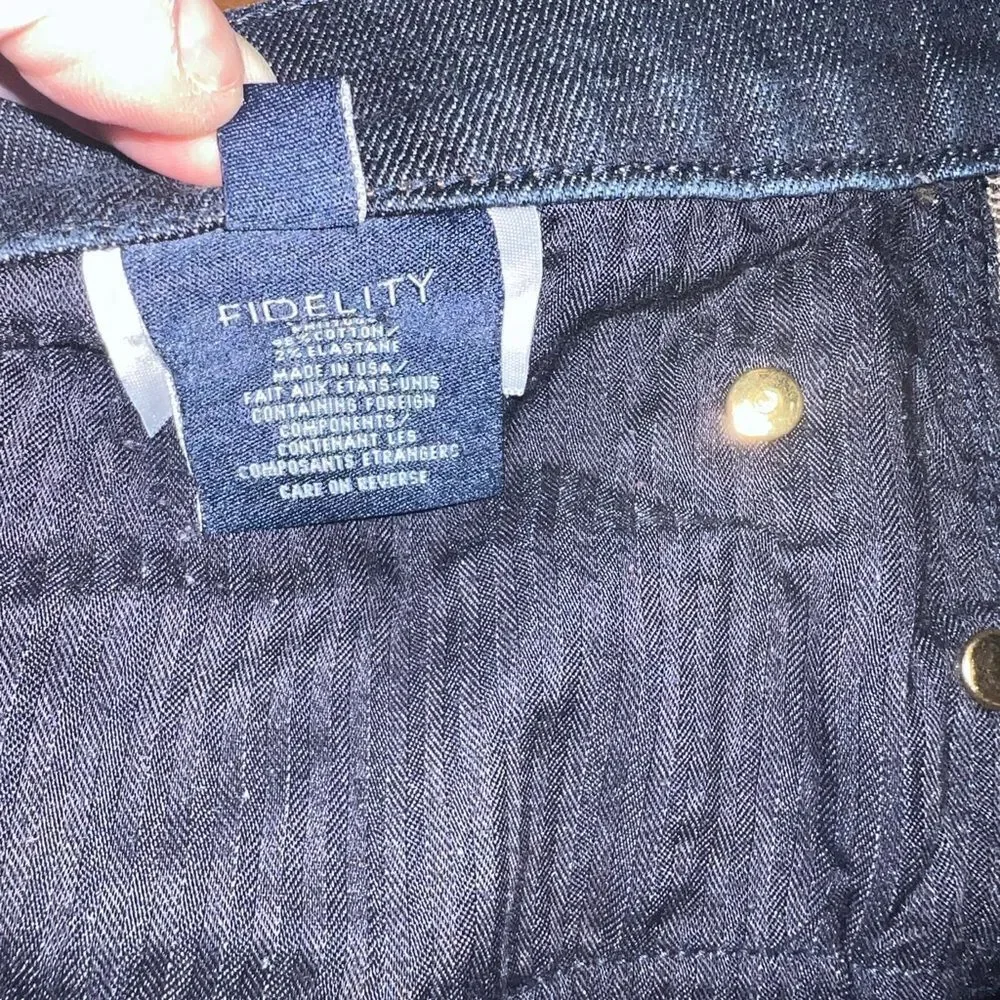 Fidelity mens jeans size 38 x 32